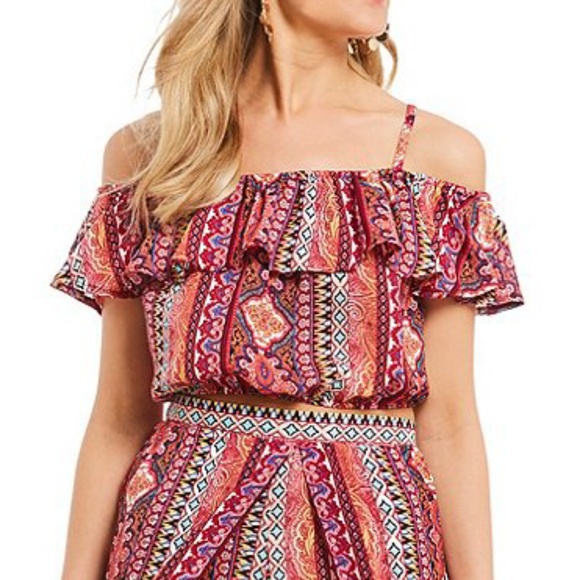 Printed Walk Through Maxi Romper - Picture 2 of 3